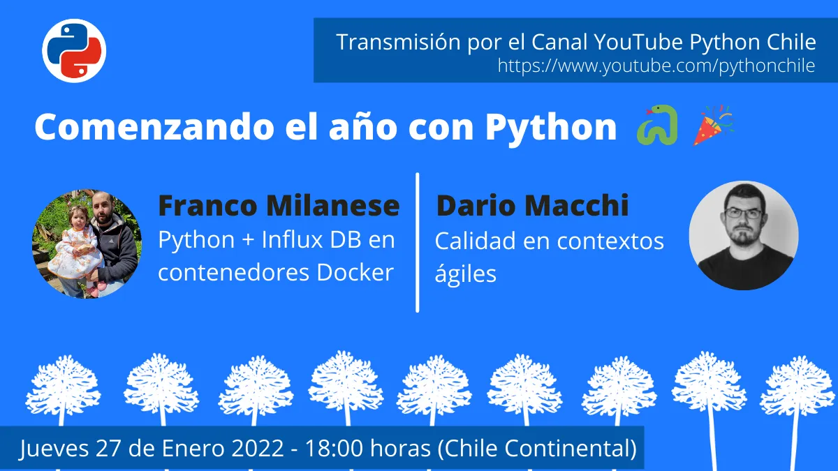 Python + InfluxDB en contenedores Dockers y Calidad en contextos ágiles Image